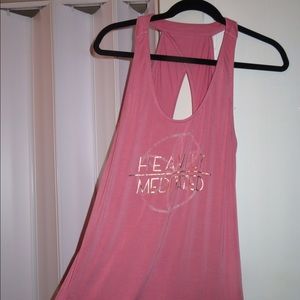 Heavily Meditated Work Out Tank Top